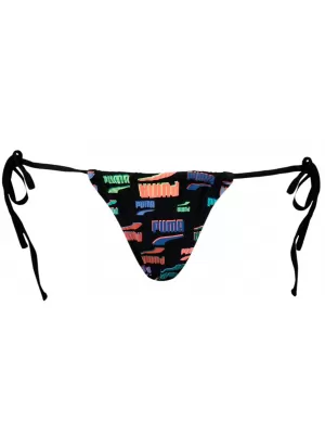 Kupaći kostim PUMA SWIM WOMEN SIDE TIE TANGA STRING 1P 938066-01 CRNA