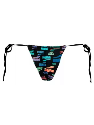 Kupaći kostim PUMA SWIM WOMEN SIDE TIE TANGA STRING 1P 938066-01 CRNA