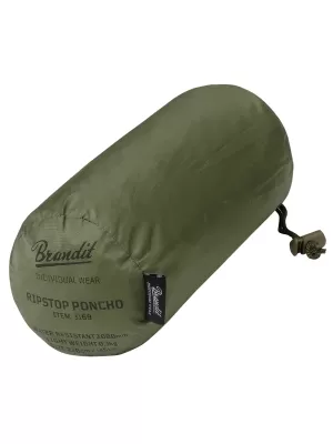 Poncho kišni kabanica BRANDIT RIPSTOP BD3169 MASLINA