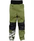 Izolirane dječje softshell hlače WAMU MASKÁČ KAKI