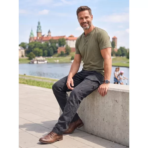  Hlače BRANDIT ADVEN SLIM FIT CRNI 