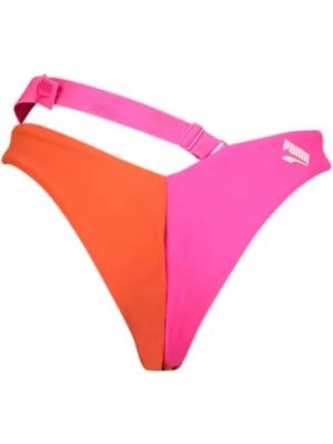 Kupaći kostim PUMA SWIM WOMEN COLOURBLOCK V-SHAPE BRIEF 1P 938071-01 SMEĐA