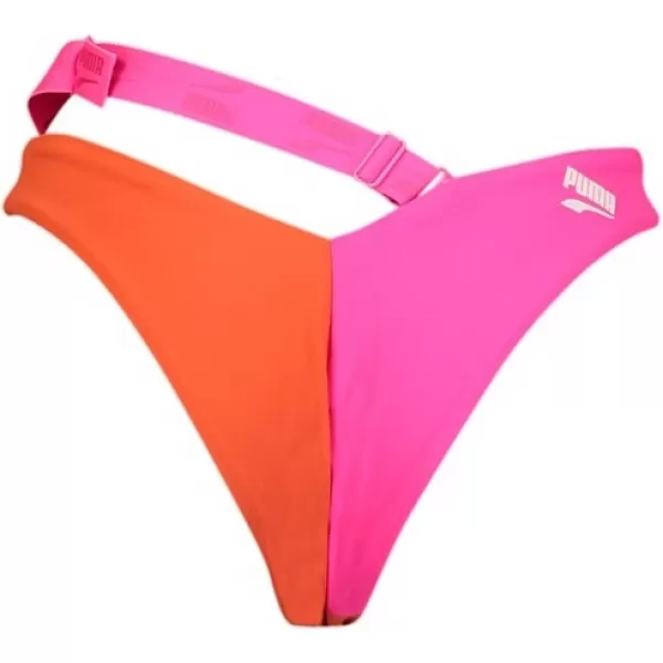  Kupaći kostim PUMA SWIM WOMEN COLOURBLOCK V-SHAPE BRIEF 1P 938071-01 SMEĐA 