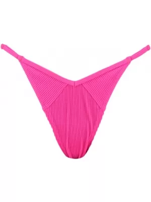 Kupaći kostim PUMA SWIM WOMEN RIBBED TANGA 1P 938068-02 RUŽIČASTA