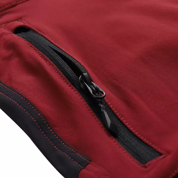  Hlače ALPINE PRO SPAN MPAA631 CRVENI 