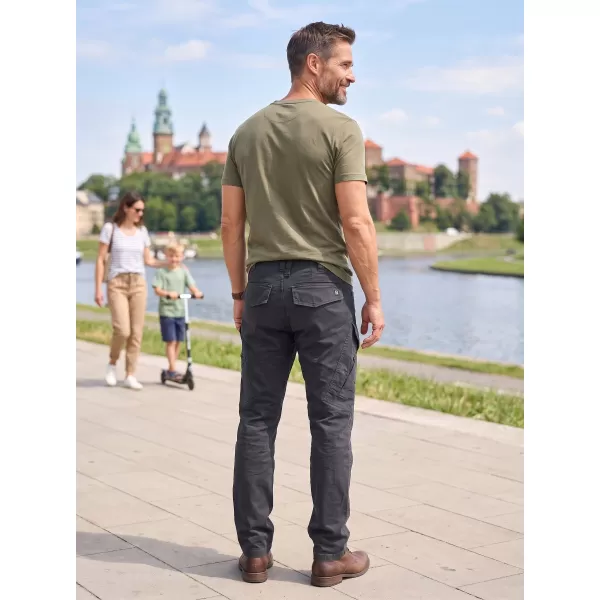  Hlače BRANDIT ADVEN SLIM FIT CRNI 