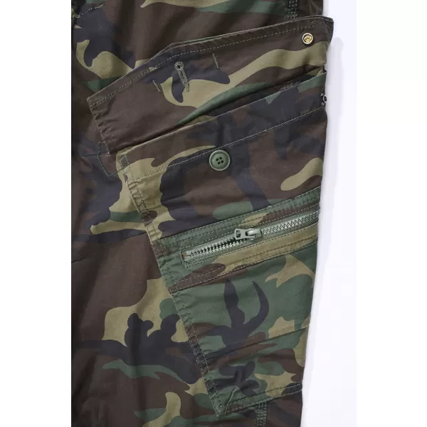  Hlače BRANDIT ADVEN SLIM FIT ŠUMA 