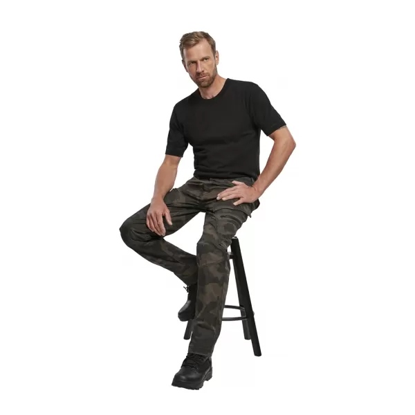  Hlače BRANDIT ADVEN SLIM FIT TAMNA KAMUFLAŽA 