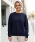 Ženski sweatshirt SAM 73 ARA WM 774 TAMNOPLAVA