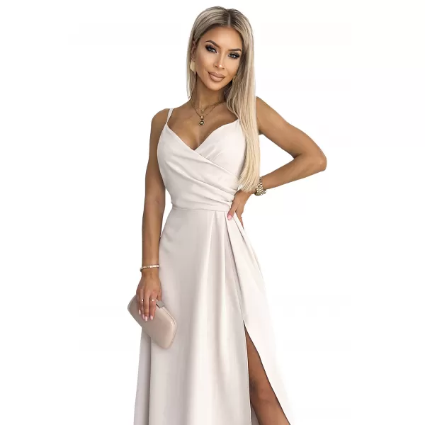  Haljina NUMOCO CHIARA A299-6 BEŽ 