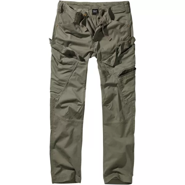  Hlače BRANDIT ADVEN SLIM FIT MASLINA 