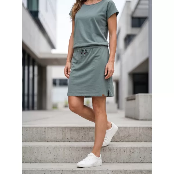  Haljina SAM 73 NORMA WZ 822 ZELENKASTO SIVA 