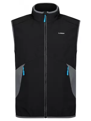 Muški softshell prsluk LOAP URYLON SFM2305 CRNA/SIVA