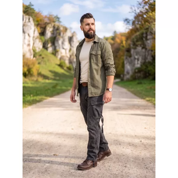  Hlače BRANDIT M-65 VINTAGE CRNI 