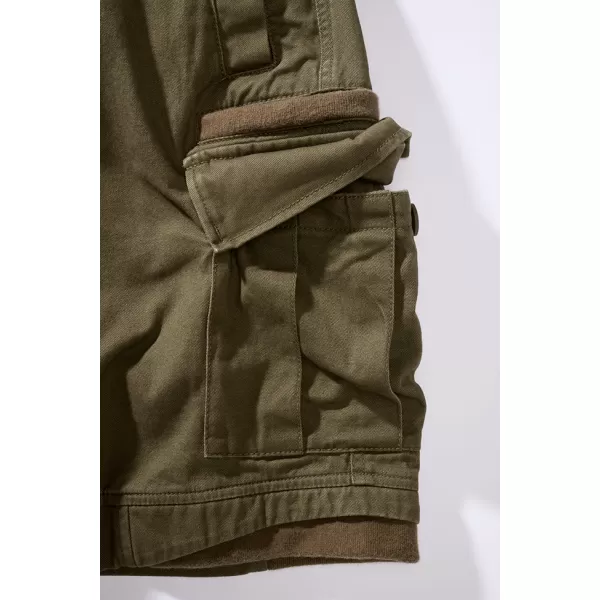  Kratke hlače BRANDIT PACKHAM VINTAGE BD2023 MASLINA 