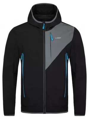 Muška softshell jakna LOAP URAL SFM2304 CRNA/SIVA
