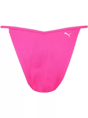 Kupaći kostim PUMA SWIM WOMEN RIBBED TANGA 1P 938068-02 RUŽIČASTA