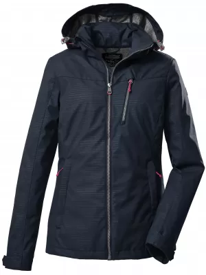 Ženska softshell jakna KILLTEC KOS 91 39141-814 TAMNOPLAVA