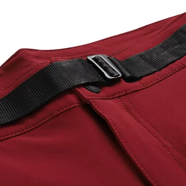  Hlače ALPINE PRO SPAN MPAA631 CRVENI 