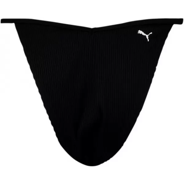  Kupaći kostim PUMA SWIM WOMEN RIBBED TANGA 1P 938068-01 CRNA 