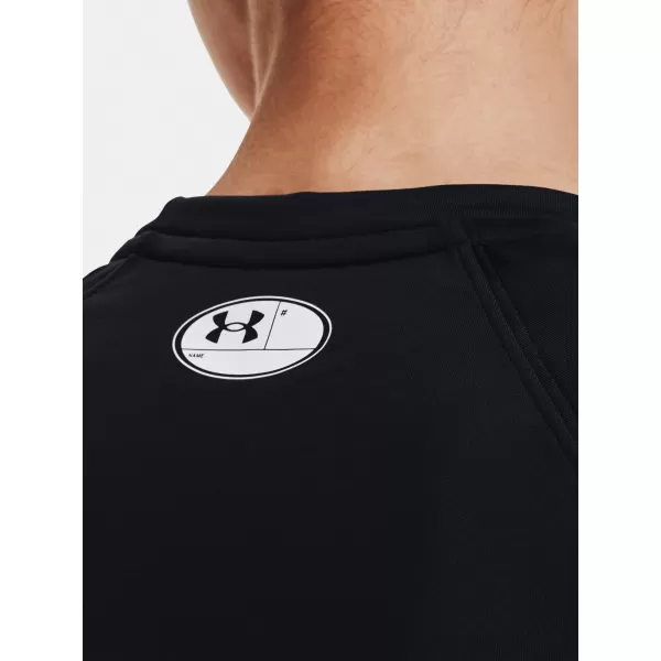  Ženska majica kratkih rukava UNDER ARMOUR AUTHENTICS CREW 1368701-001 CRNA 