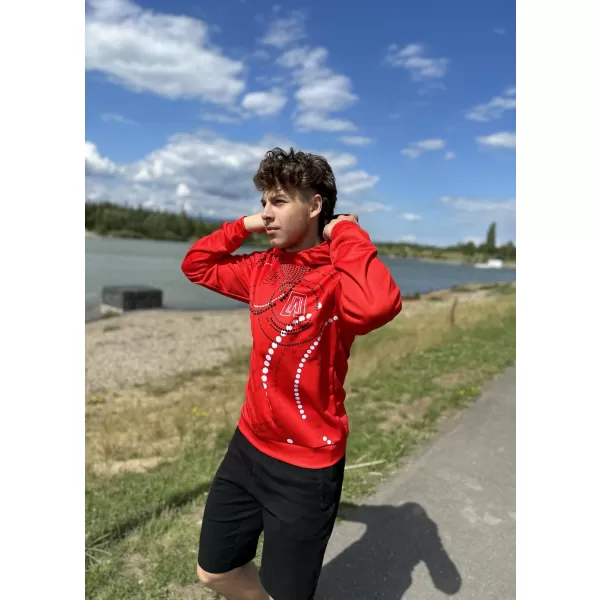  Muška vrhunska majica ALTISPORT SWE/ALM06S07 CRVENA 