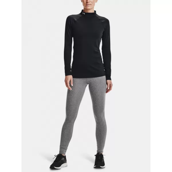  Ženska majica kratkih rukava UNDER ARMOUR UA CG AUTHENTICS MOCKNECK 1368702-001 CRNA 
