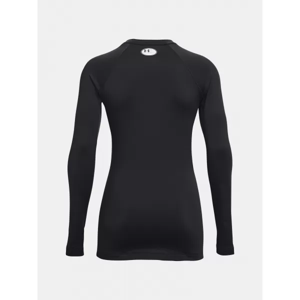  Ženska majica kratkih rukava UNDER ARMOUR AUTHENTICS CREW 1368701-001 CRNA 
