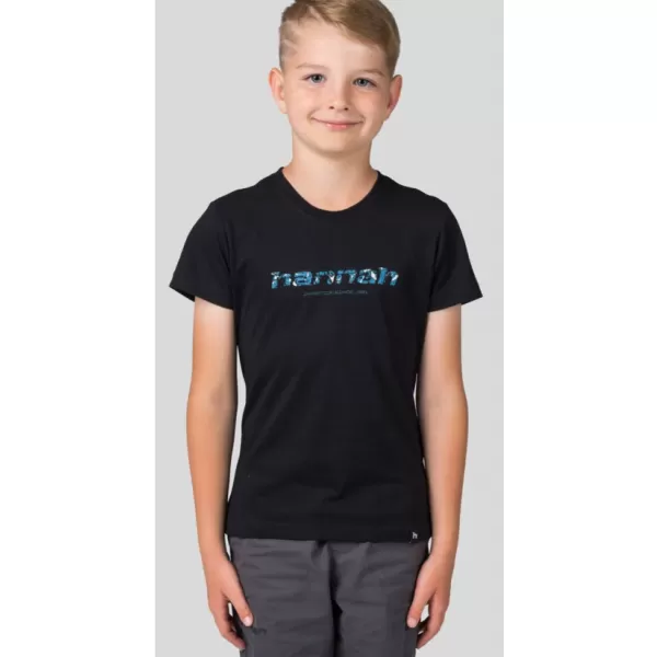  Dječja majica HANNAH RANDY JR ANTRACIT/TISAK 