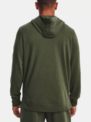 Muški sweatshirt UNDER ARMOUR UA RIVAL TERRY LC FZ 1370409-390 ZELENA