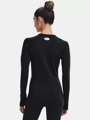 Ženska majica kratkih rukava UNDER ARMOUR AUTHENTICS CREW 1368701-001 CRNA