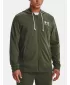 Muški sweatshirt UNDER ARMOUR UA RIVAL TERRY LC FZ 1370409-390 ZELENA