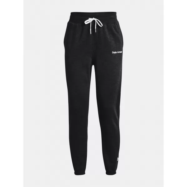  Ženske sportske hlače UNDER ARMOUR ESSENTIAL SCRIPT PANT 1374105-001 CRNA 