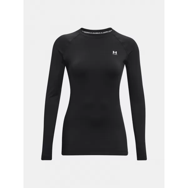  Ženska majica kratkih rukava UNDER ARMOUR AUTHENTICS CREW 1368701-001 CRNA 