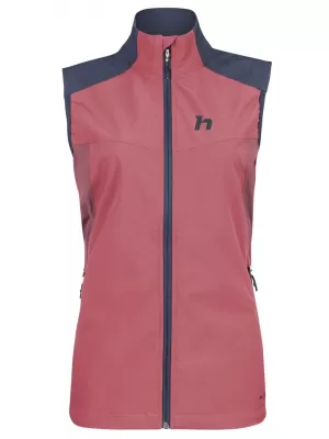 Ženski prsluk HANNAH PULLA VEST BAROKNA RUŽA/TUŠ
