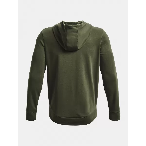  Muški sweatshirt UNDER ARMOUR UA RIVAL TERRY LC FZ 1370409-390 ZELENA 