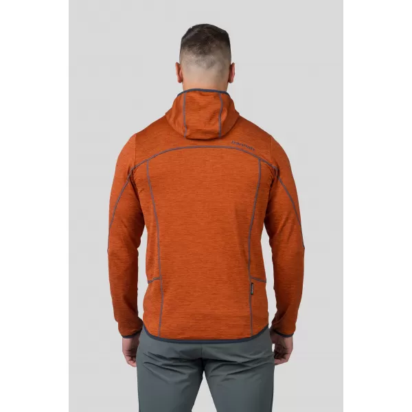  Muški sweatshirt HANNAH DAMAR HOODY SPALJENA NARANČASTA MEL 