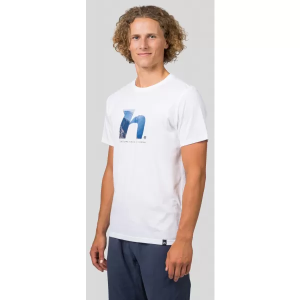  Muška majica kratkih rukava HANNAH MIKO FP BIJELA 