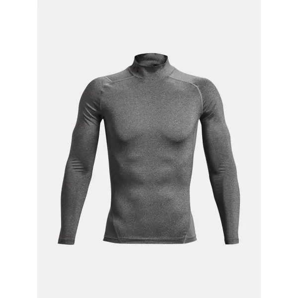  Muška majica kratkih rukava UNDER ARMOUR HG ARMOUR COMP MOCK LS 1369606-090 SIVA 