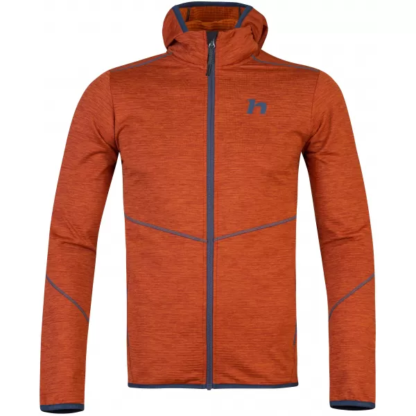  Muški sweatshirt HANNAH DAMAR HOODY SPALJENA NARANČASTA MEL 