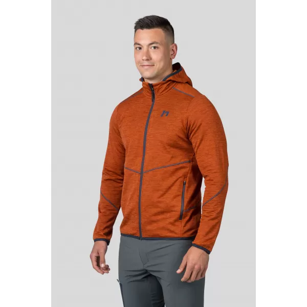  Muški sweatshirt HANNAH DAMAR HOODY SPALJENA NARANČASTA MEL 