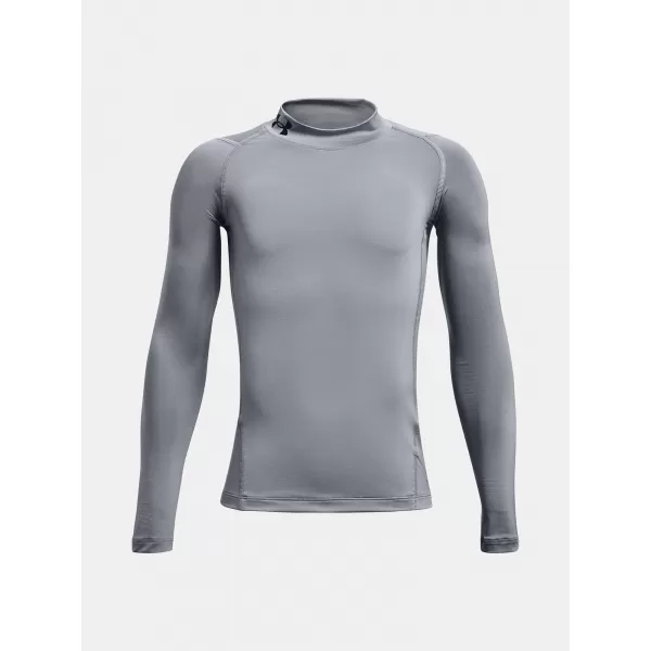  Majica za dječake UNDER ARMOUR UA HG ARMOUR MOCK LS 1369477-035 SIVA 