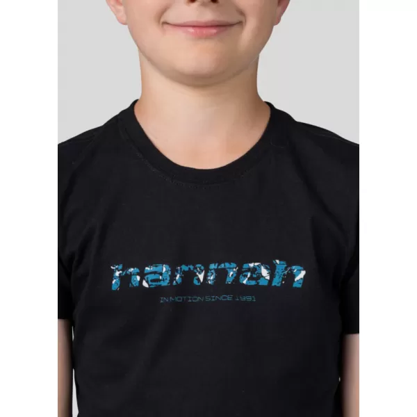  Dječja majica HANNAH RANDY JR ANTRACIT/TISAK 