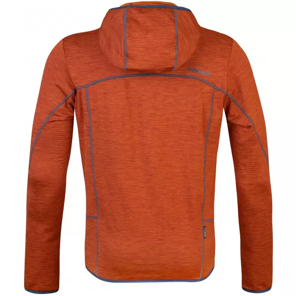  Muški sweatshirt HANNAH DAMAR HOODY SPALJENA NARANČASTA MEL 