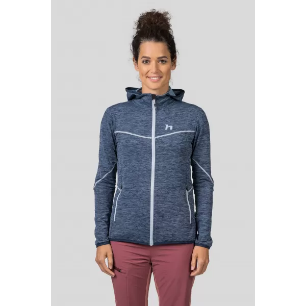  Ženski sweatshirt HANNAH DAGNYS HOODY INDIJSKA TINTA MEL 
