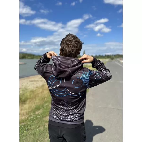  Muška vrhunska majica ALTISPORT SWE/ALM06S07 GRAFIT 