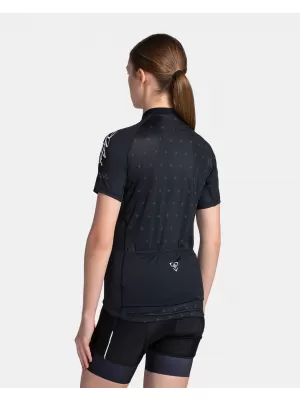 Ženski biciklistički dres KILPI MOATE-W TL0354KI CRNA