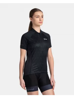 Ženski biciklistički dres KILPI MOATE-W TL0354KI CRNA