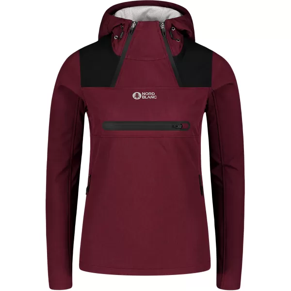  Ženska softshell jakna NORDBLANC KANGAROO NBSSL7895 CRVENA 