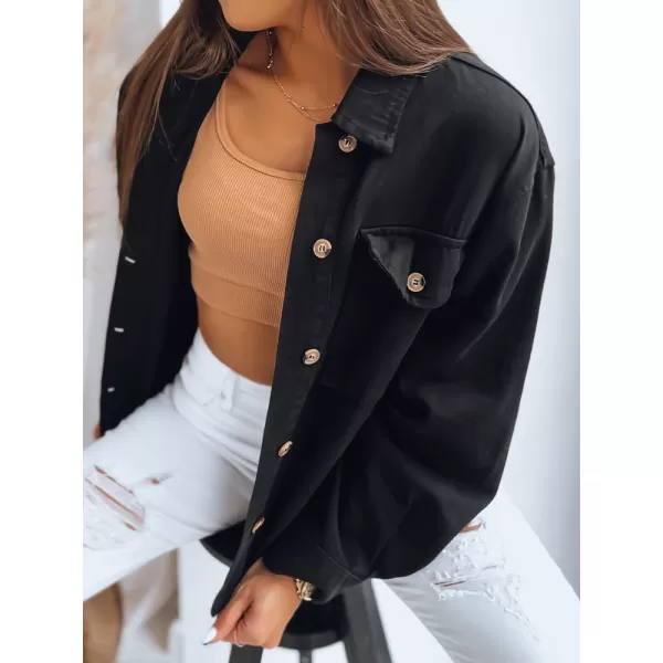  Proljetna jakna DSTREET SILLY LILLY TY3606 CRNI 